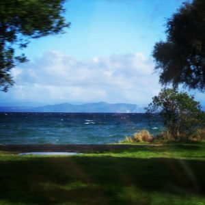 ExperienceNewZealand Lake Taupo with a view on Tongariro National Park?